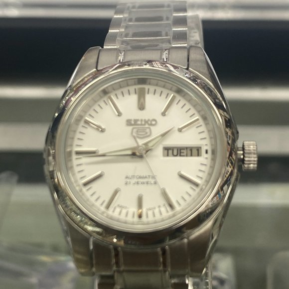 Seiko Ladies Wrist Automatic Watch small size 25mm Diameter , Stainless Steel. main image 5